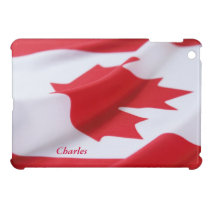curved Canada flag iPad Mini Savvy case ipad mini cases