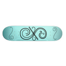 Curved Line Skateboard