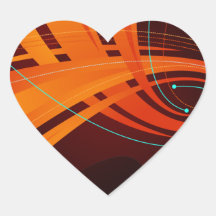 Curved Lines Sticker