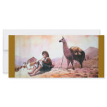 Cusco Peru Llama Picture rack cards