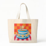 Custard Cream Tea Canvas Bag