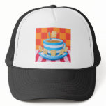 Custard Cream Tea Mesh Hat