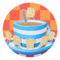 Custard Cream Tea stickers