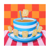 Custard Cream Tea t-shirts