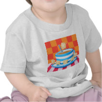 Custard Cream Tea t-shirts