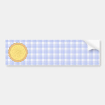 Custard Tart Pie. Bumper Sticker