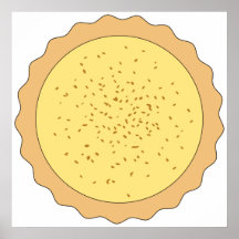 Custard Tart Pie. Poster