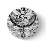 Custom angel wings cherub fleur di lis print