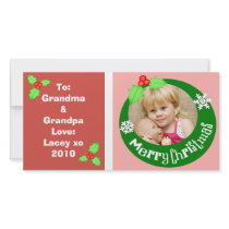 Custom Baby's / Kid's Christmas Photo Card