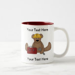Custom Bear Construction Mug - Customisable