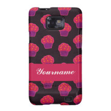Custom Berry Cupcake Samsung Galaxy Cases