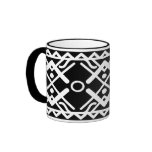 Custom Black and White Mug