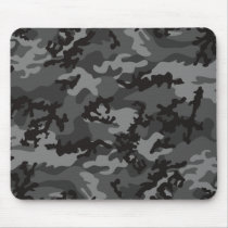 Custom Black Camo Mousepad