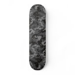 Custom Black Camo Skateboard