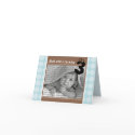 Custom Blue Birthday Party Invitation Card