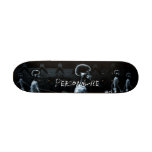 Custom Blue X-Ray Skeletons Midnight Stroll Skate Board Decks