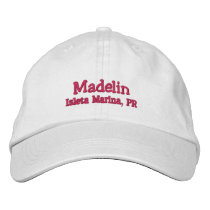 Custom boating Hat - Madelin Embroidered Hats