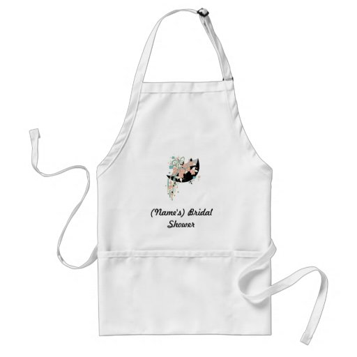 Custom Bridal Shower Apron-Use as guestbook!