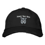Custom Bulldog Embroidered Hat embroidered hats