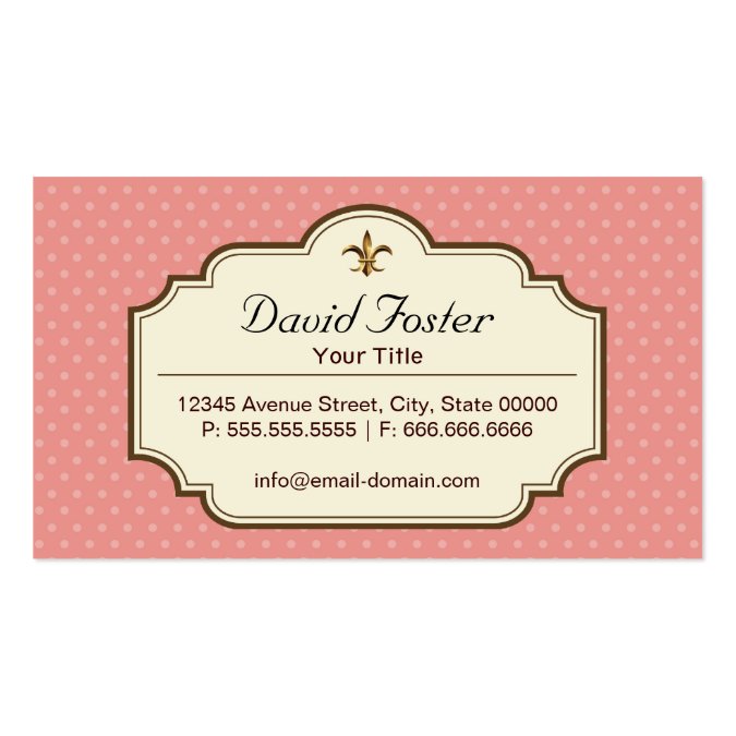 Custom Cakes and Cookies Dessert Bakery Store Business Card Template