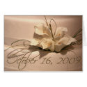 Custom Calla Lily Cake cards