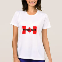 Custom Canada Flag Tee Shirts