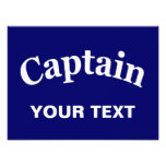 CUSTOM CAPTAIN ART PHOTO