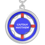 Custom Captain Lifesaver Personalized Necklace