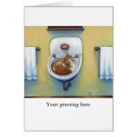 Custom cards for cat lovers cute fun painting art