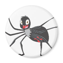 Custom Cartoon Black Widow Spider Shirt