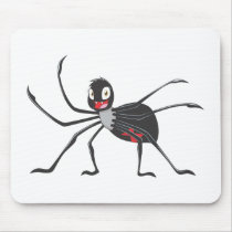 Custom Cartoon Black Widow Spider Shirt