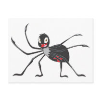 Custom Cartoon Black Widow Spider Shirt
