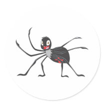 Custom Cartoon Black Widow Spider Shirt