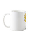 Custom Cartoon Flowers Hugging Each Other mugs