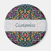 Custom Celtic Knot Abstract Design Refrigerator Magnet