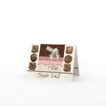Custom Chocolate Sweet Shoppe Correspondence Cards