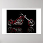 Custom Chopper Motorcycle posters