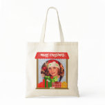 Custom Christmas Photo Holiday Bag