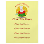 Custom Christmas Santa  Recipe Page / Other flyers