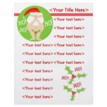 Custom Christmas Scenes Business or Personal flyers