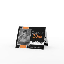Custom Class of [YEAR] Graduation Announcement Greeting Cards