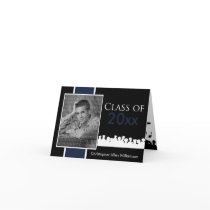 Custom Class of [YEAR] Graduation Announcement Greeting Card
