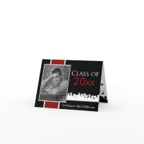 Custom Class of [YEAR] Graduation Announcement Card