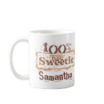Custom  Coffee Sweetie Mug