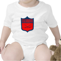 Custom Columbus Shield Design Tee Shirt