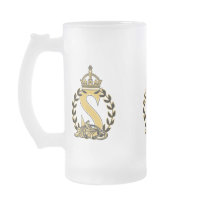 Custom Crown Monogram - S Coffee Mugs