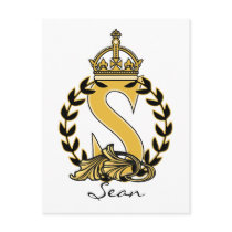 Custom Crown Monogram - S