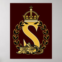 Custom Crown Monogram - S