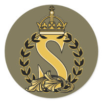 Custom Crown Monogram - S
