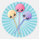 Custom Cute Lollipops Stickers